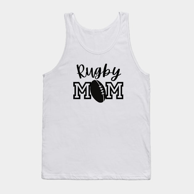 Rugby Mom Tank Top by Lottz_Design 